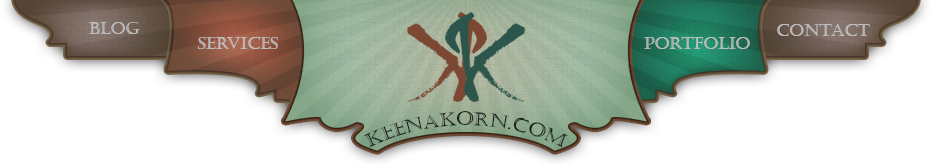 KeenaKorn - Blog, Services, Portfolio, Contact